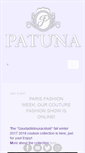 Mobile Screenshot of patunacouture.com